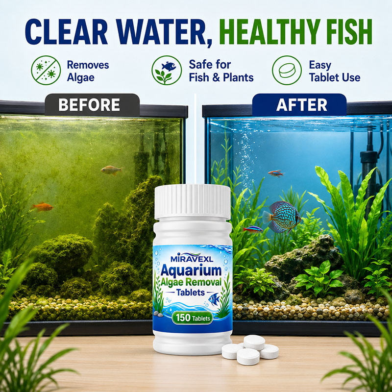 MIRAVEXL 150 Aquarium Algae Re - Aquarium Fish Maintenance recension och pris