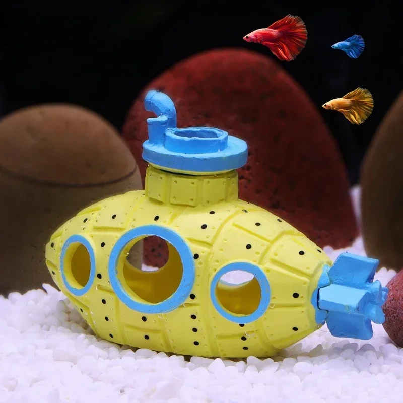 Resin Submarine Ornaments Aqua - Aquarium Fish Tank Price recension och pris