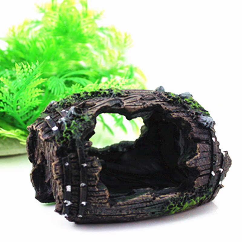 Aquarium Artificial Barrel Cav - Aquarium Fish Tank Price recension och pris