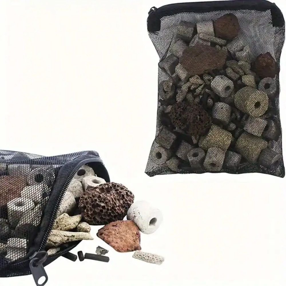 10pcs Black Mesh Filter Bags w - Aquarium Fish Keeping recension och pris