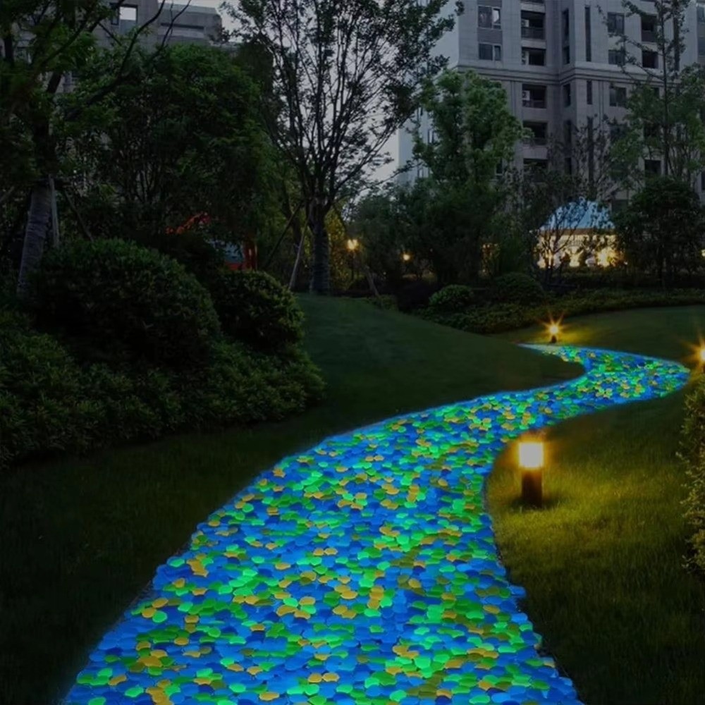 Resin Glow-in-the-Dark Garden  - Aquarium Fish That Glow In The Dark recension och pris