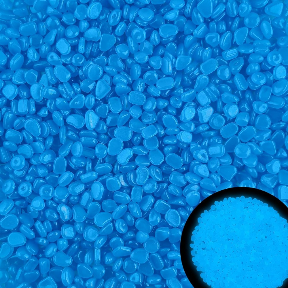 100 Pack Glow in The Dark Ston - Aquarium Fish That Glow In The Dark recension och pris