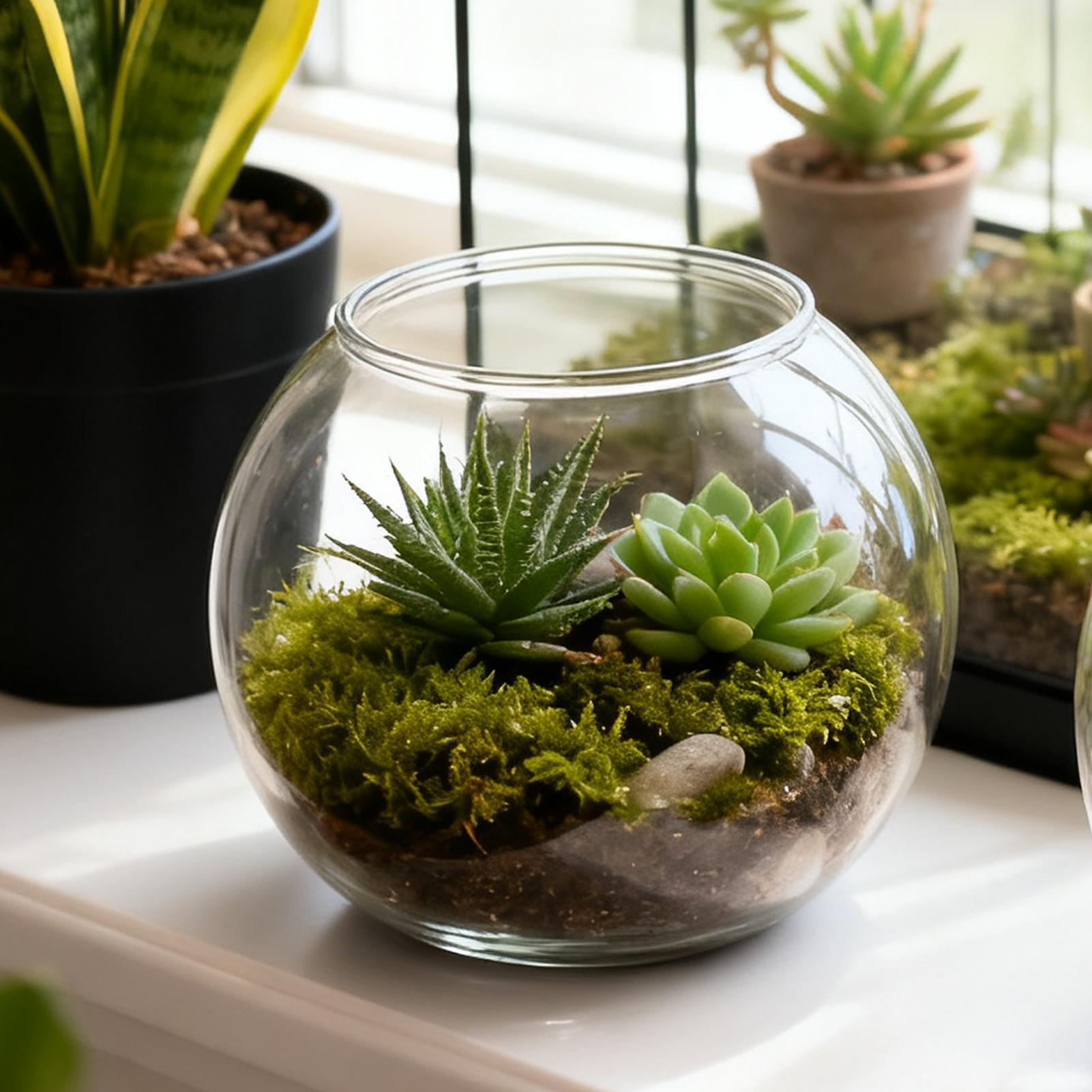 Bubble Bowl Space-Saving Aquar - Aquarium Fish In Bowl recension och pris
