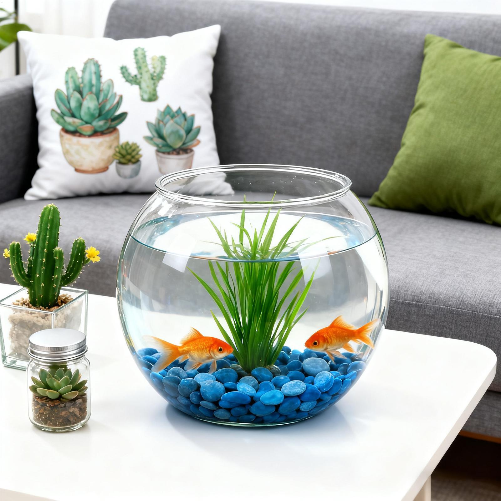 Bubble Bowl Space-Saving Aquar - Aquarium Fish In Bowl recension och pris