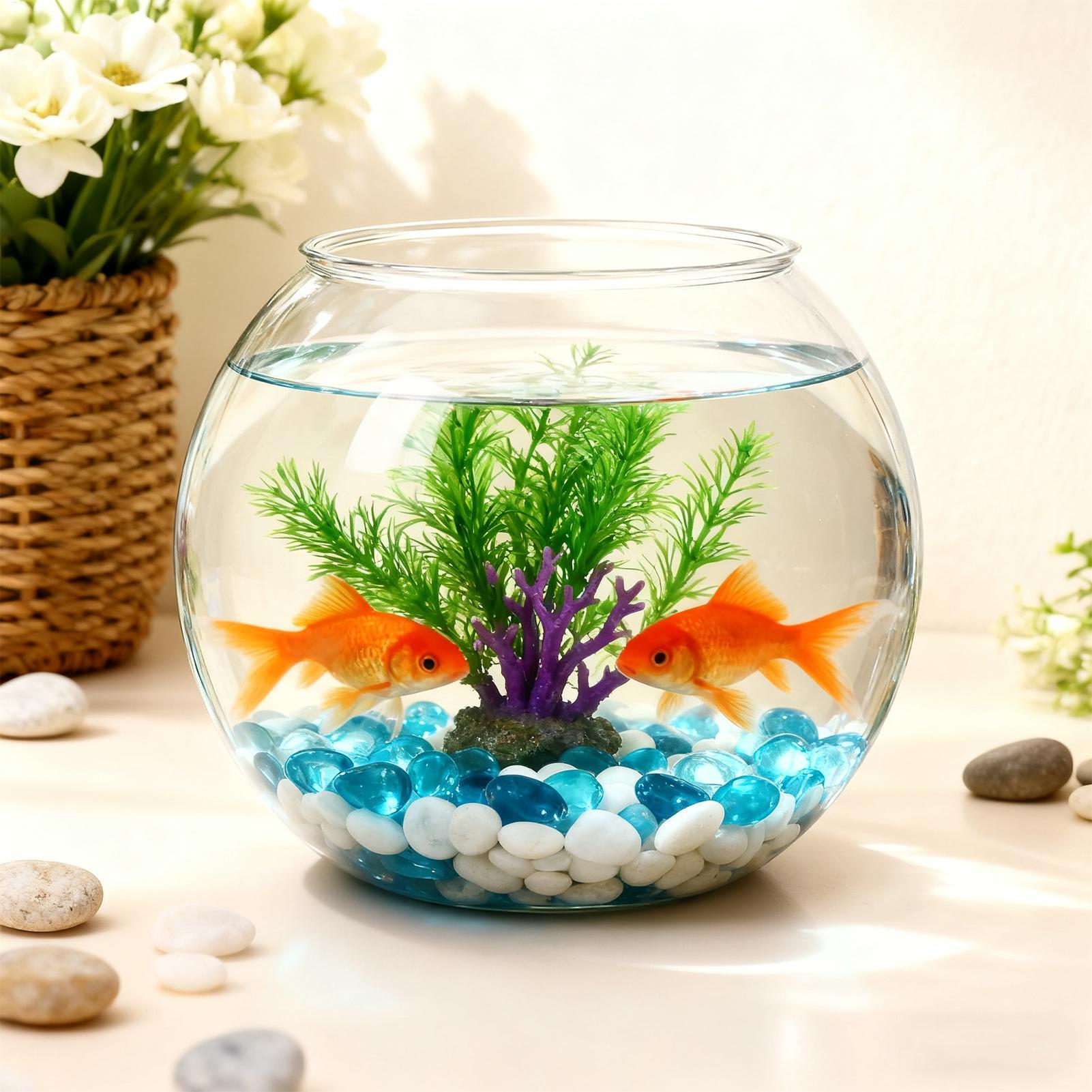 Bubble Bowl Space-Saving Aquar - Aquarium Fish In Bowl recension och pris