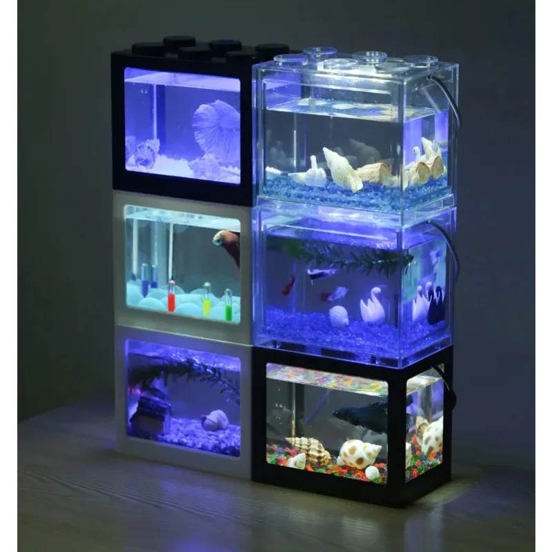 1L USB LED Desktop Mini Aquari - Aquarium Fish For Sale recension och pris