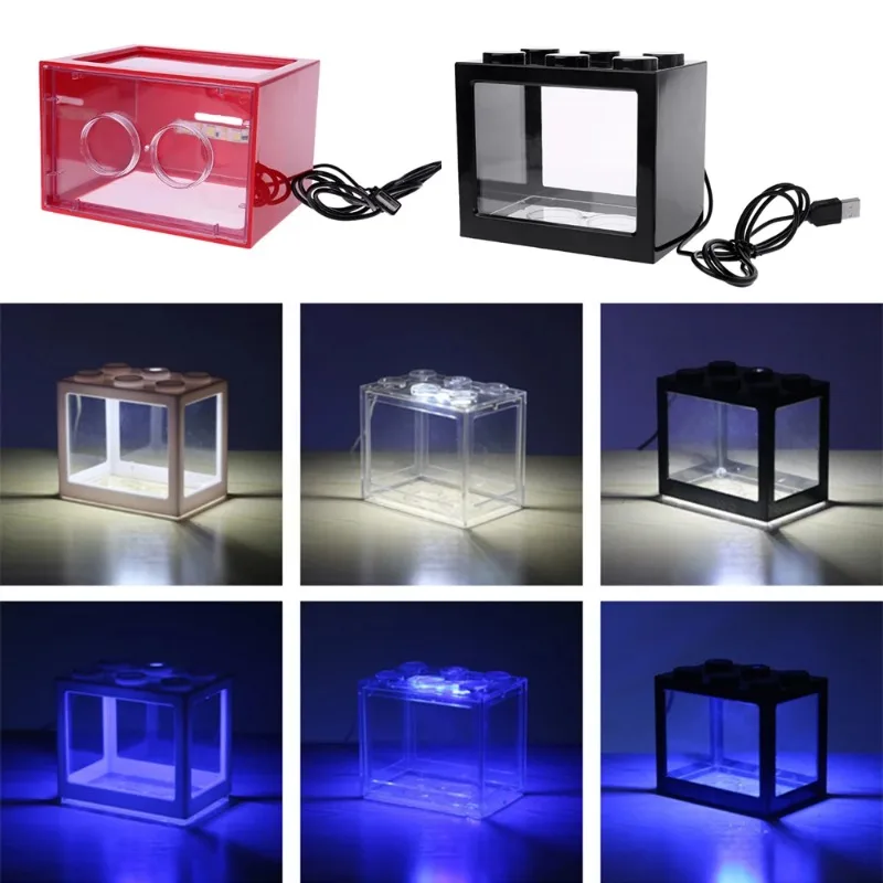 1L USB LED Desktop Mini Aquari - Aquarium Fish For Sale recension och pris