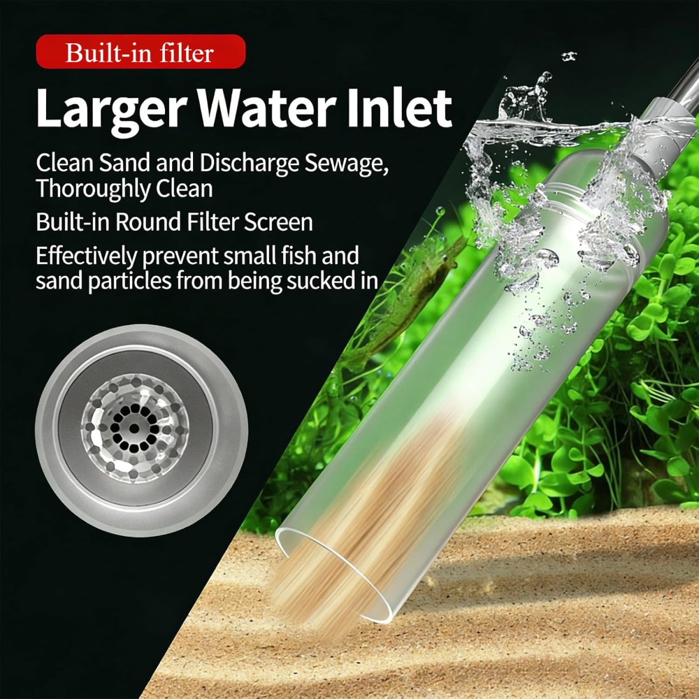 1.7m Aquarium Cleaner Fish Tan - Aquarium Fish Maintenance recension och pris