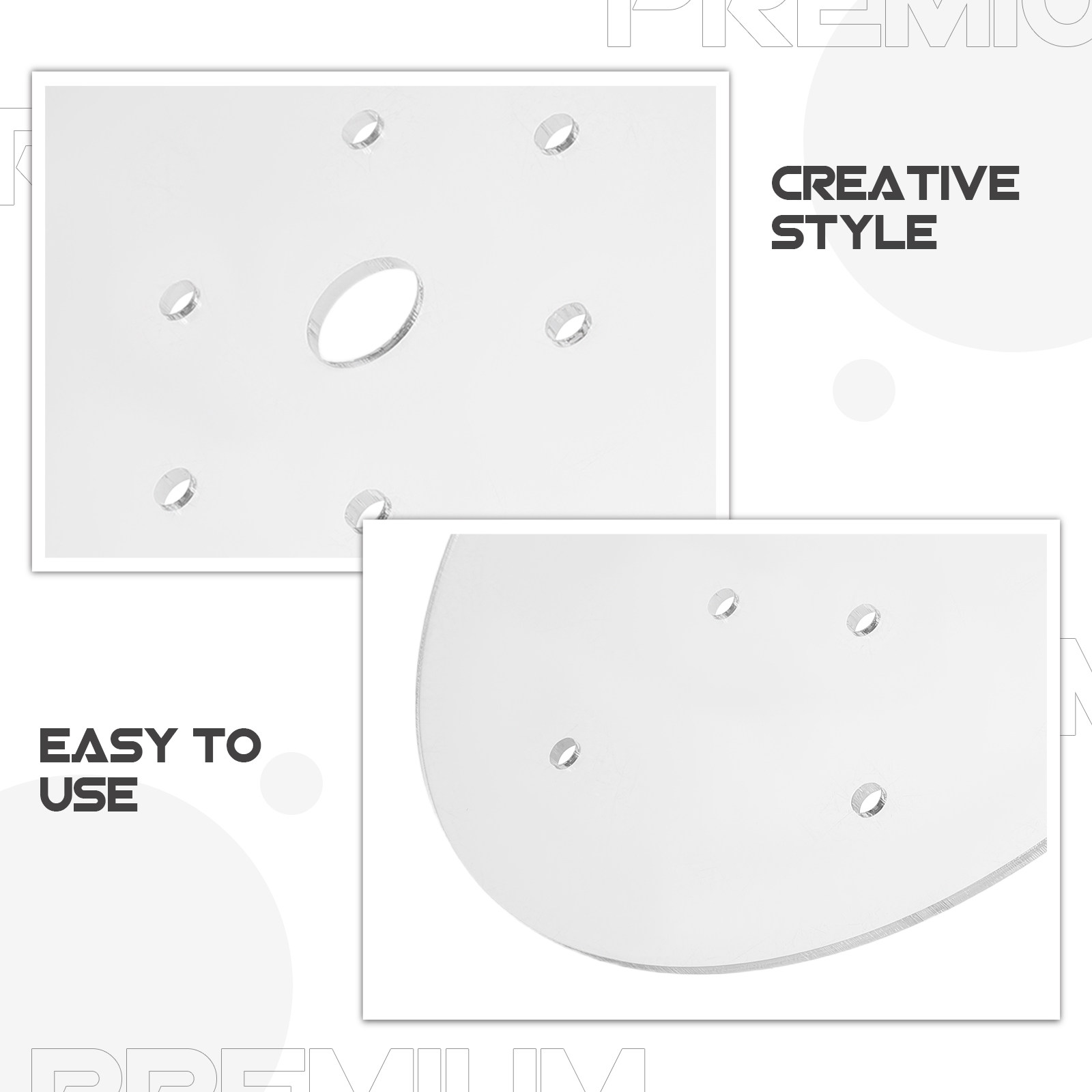 Round Acrylic Aquarium Anti-Es - Aquarium Fish In Bowl recension och pris